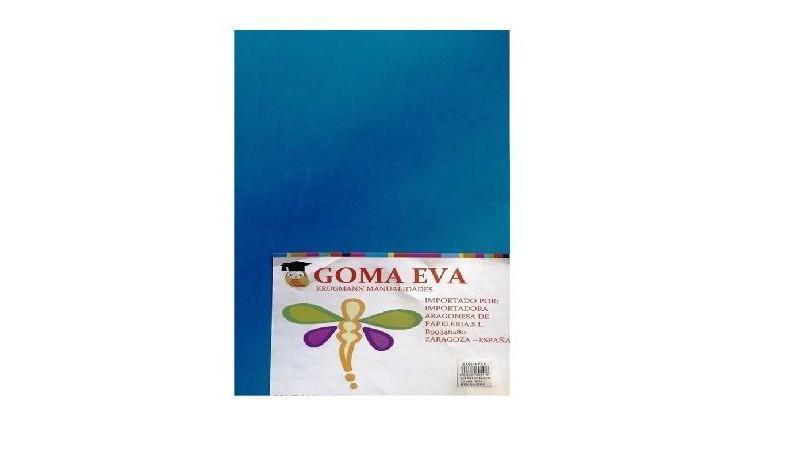 GOMA EVA 40X60 CM AZUL MEDIO