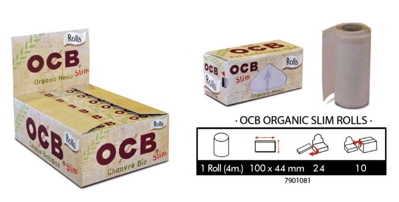 OCB ORGANIC SLIM ROLLS