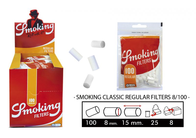 SMOKING CLASSIC REGULAR 8mm