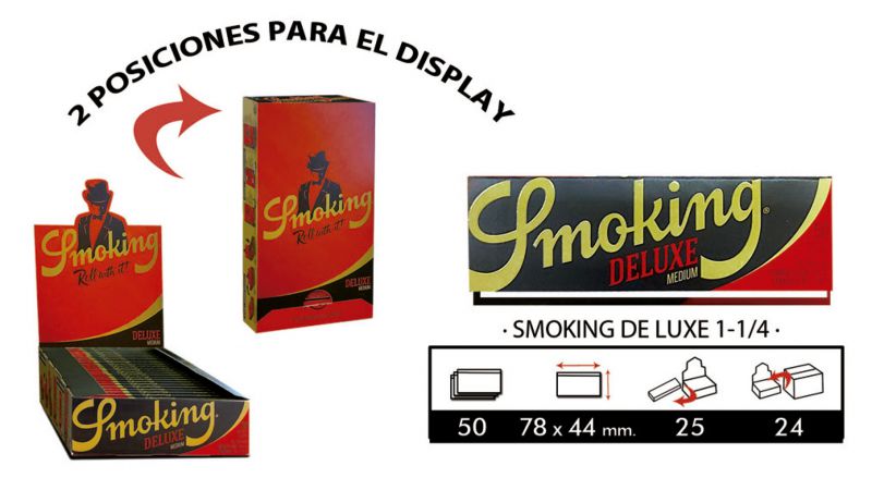 SMOKING DE LUXE 25 LIBRITOS