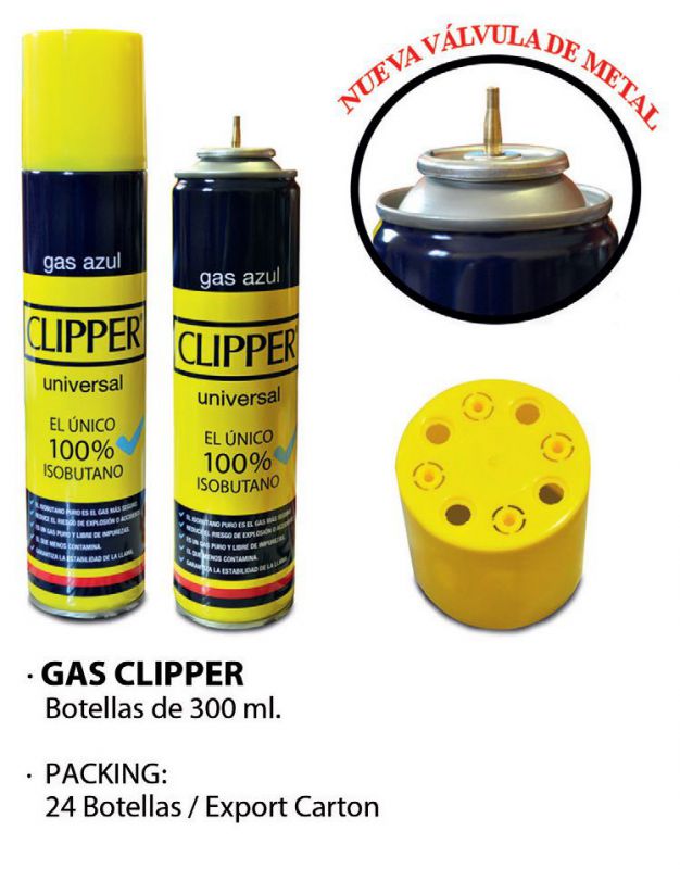 CLIPPER GAS 300 ML