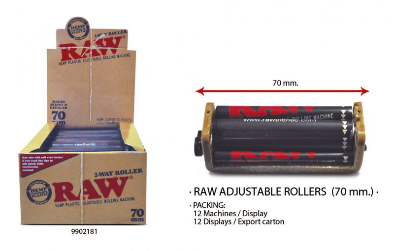 RAW ROLLER ADJUSTABLE 70mm