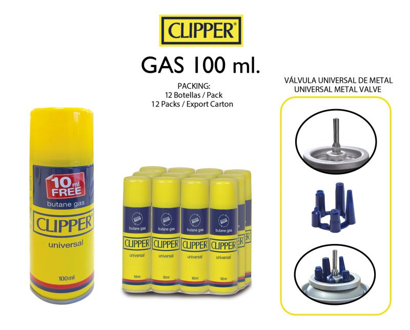 GAS CLIPPER 100 ML