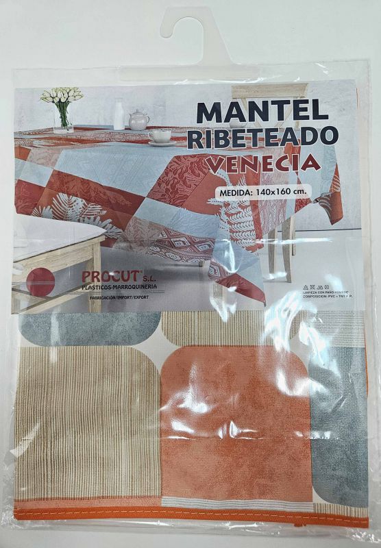 MANTEL VENECIA 140 x 160 cm