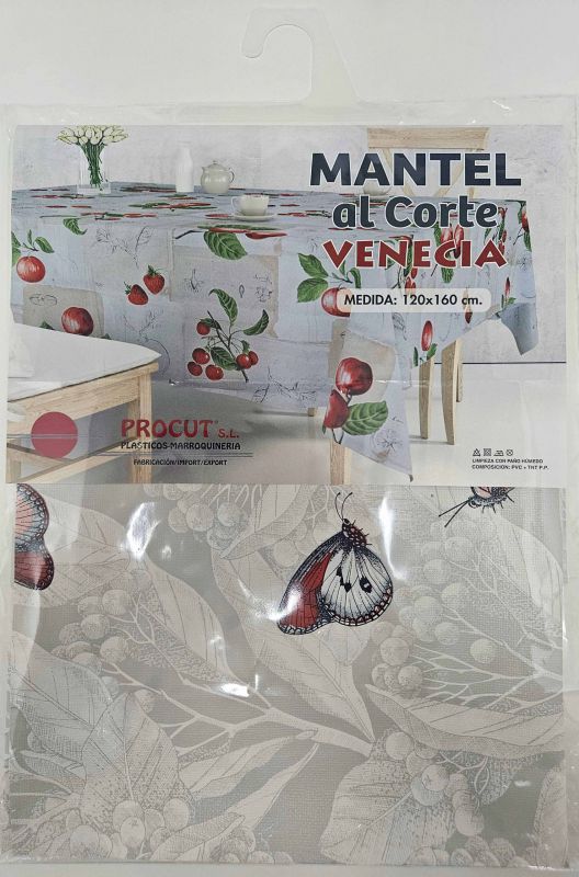 MANTEL VENECIA CORTE 120 x 160 cm