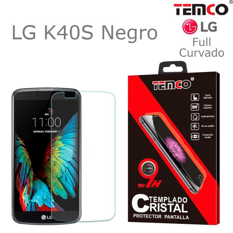 Cristal Full 3D LG K40S Negro