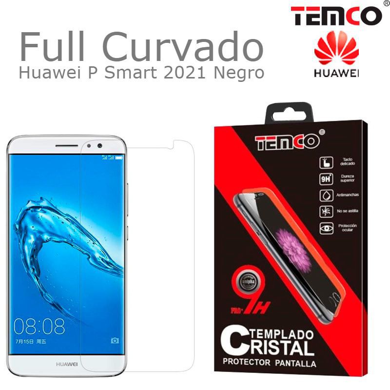 Cristal Full 3D Huawei P Smart 2021 Negro