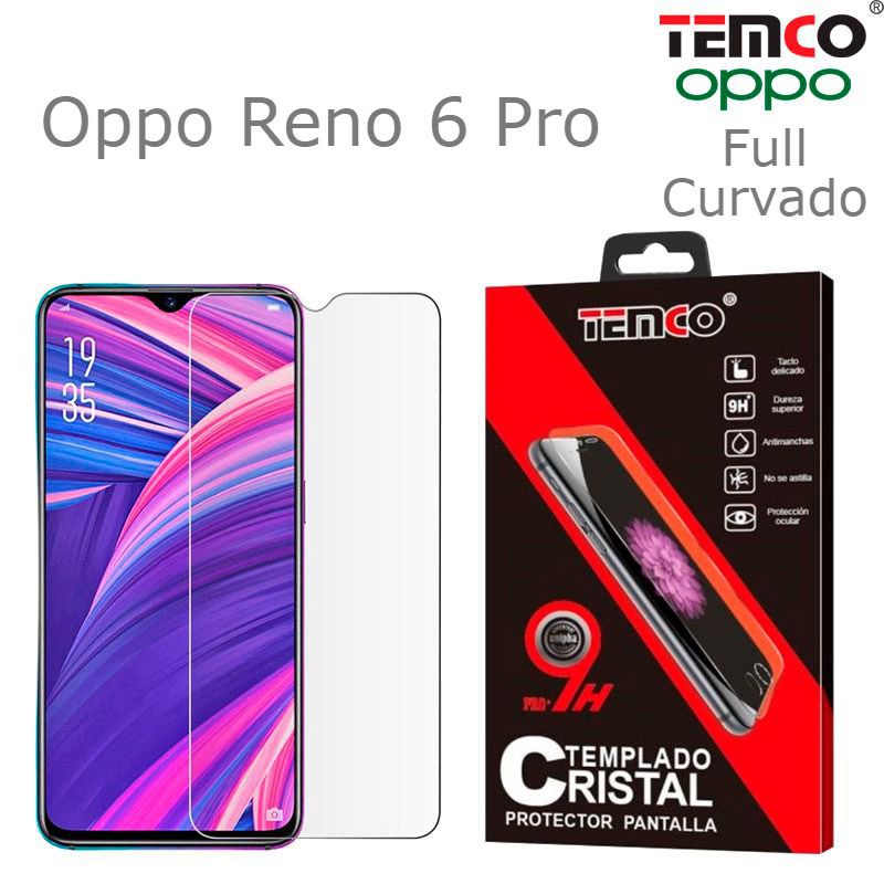 Cristal Full Curvado Oppo Reno 6 Pro