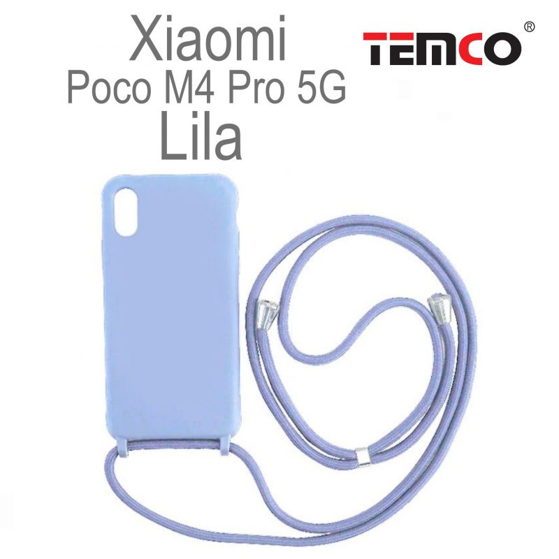 Funda Colgante Xiaomi Poco M4 Pro 5G Lila