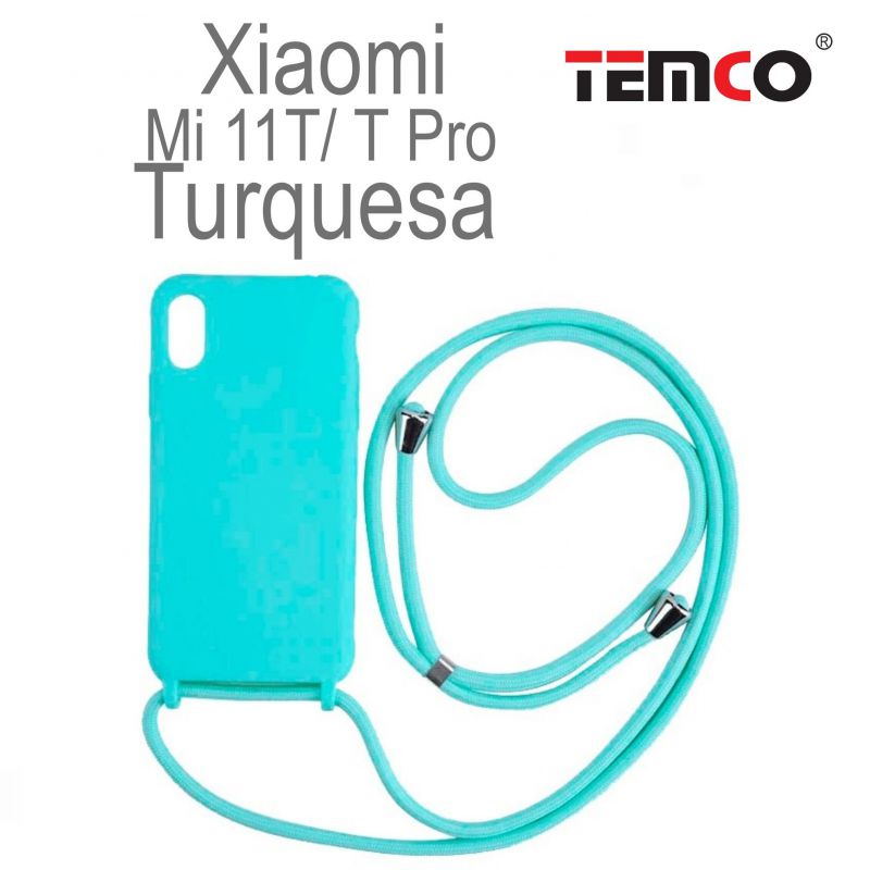 Funda Colgante Xiaomi Mi 11T/T Pro Turquesa