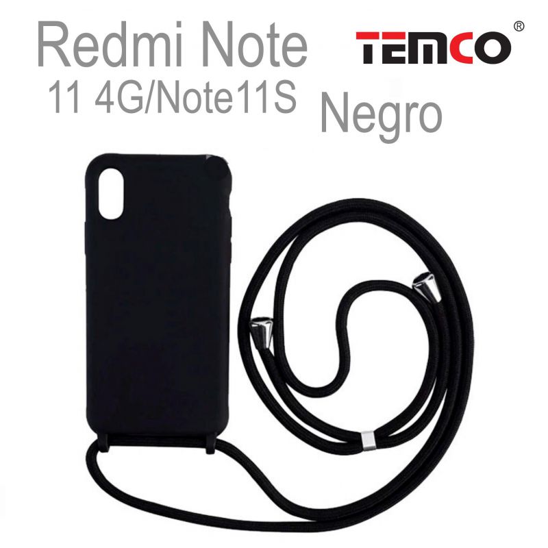 Funda Colgante Redmi Note11 4G/Note11S  Negro