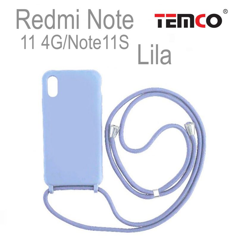 Funda Colgante Redmi Note11 4G/Note11S Lila