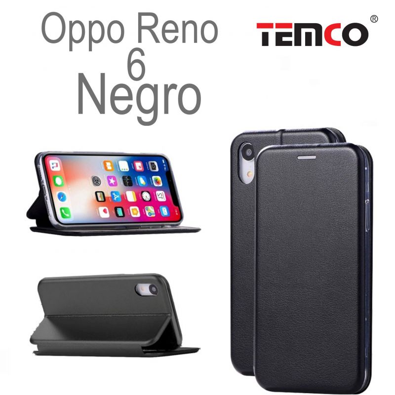 Funda Concha Oppo Reno 6 Negro