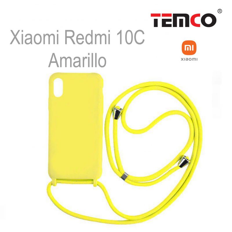 Funda Colgante Xiaomi Redmi C 10 Amarillo