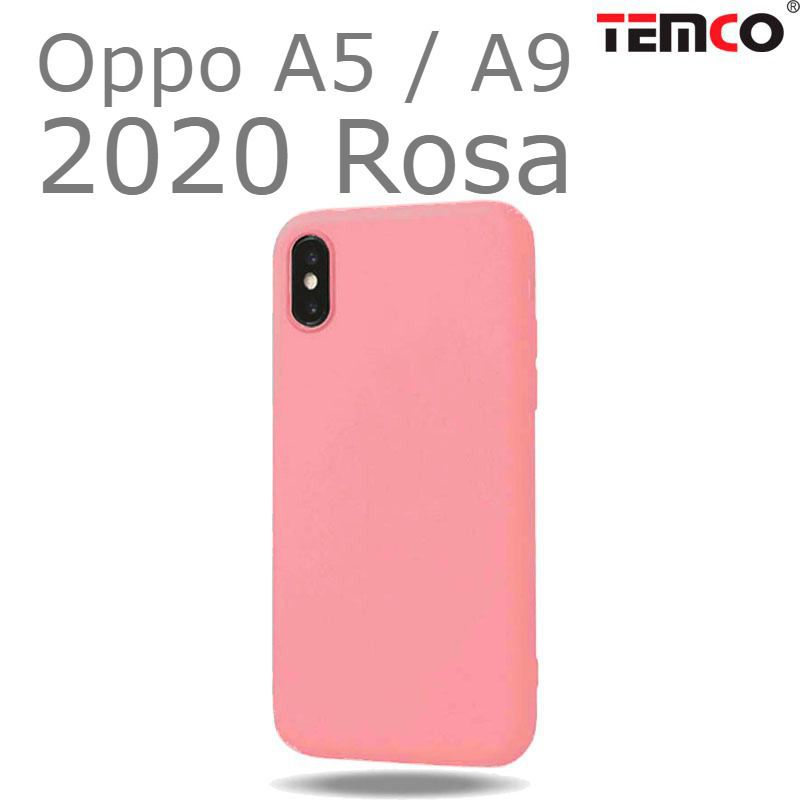 Funda silicona oppo a5 / a9 2020 rosa