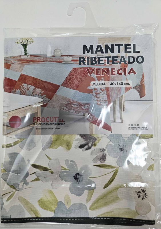 MANTEL VENECIA 140 x 140 cm