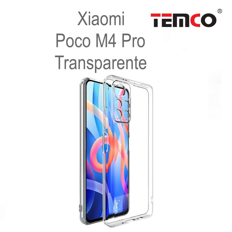Funda Silicona Xiaomi Poco M4 Pro Transparente