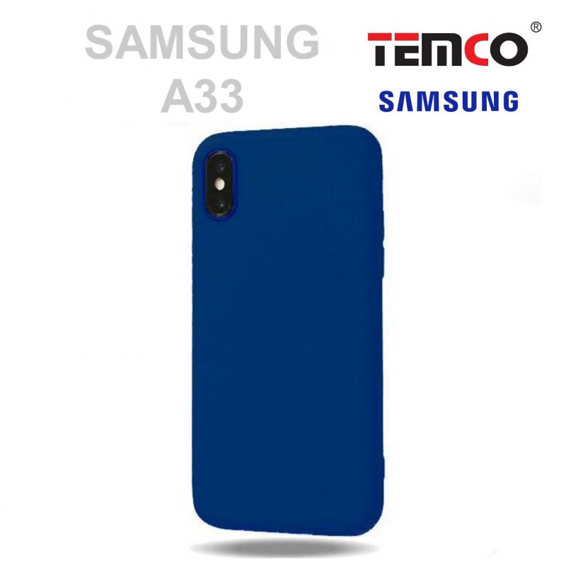 Funda Silicona Samsung A33 5G Azul