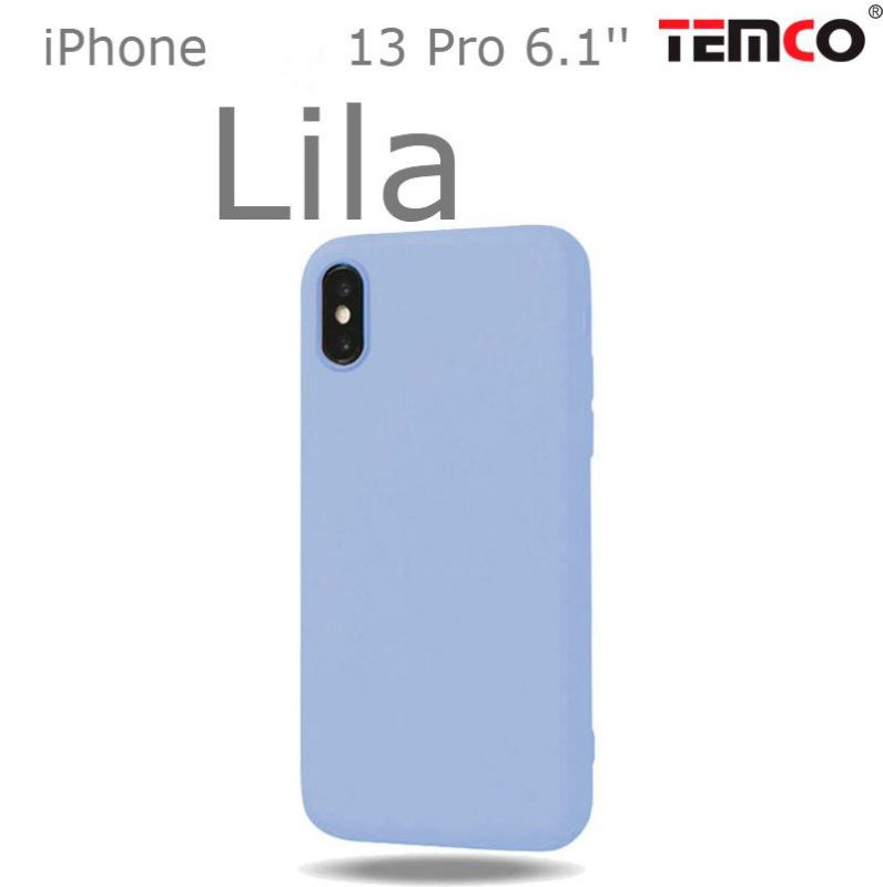 Funda Silicona iPhone 13 Pro 6.1'' Lila en TECNOTEMCO, S.L. - FUNDAS MÓVIL  - Fundas iPhone